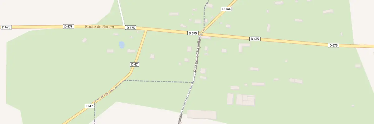 Plan du 66 Rue de la Chapelle Brestot à Éturqueraye