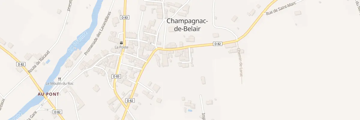 Plan du 6 Imp du Sabotier à Champagnac-de-Belair
