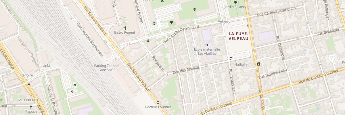 Plan du 15 Rue de Bouilly à Tours