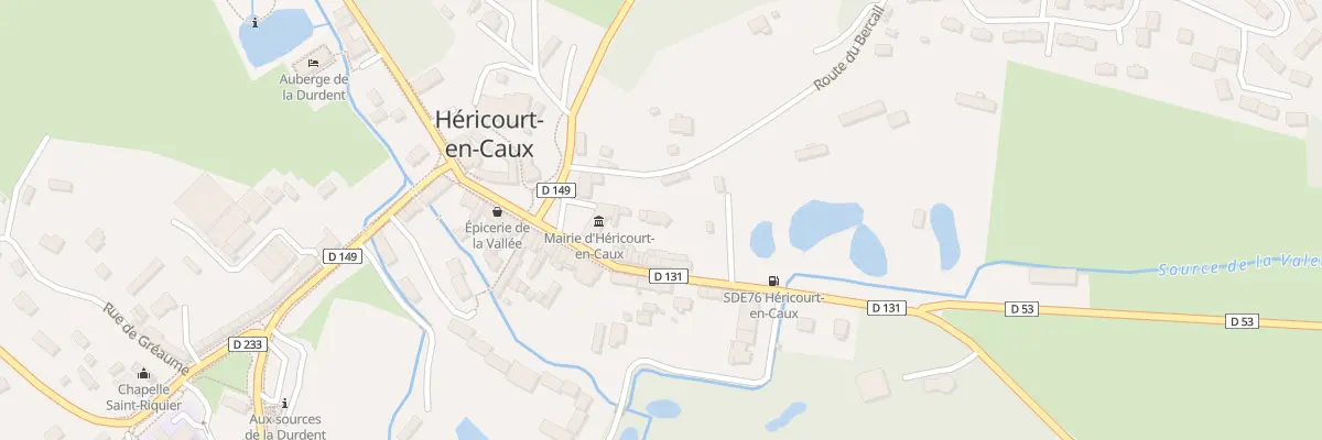 Plan du 9B Rue Gaston de Beauvoir à Héricourt-en-Caux