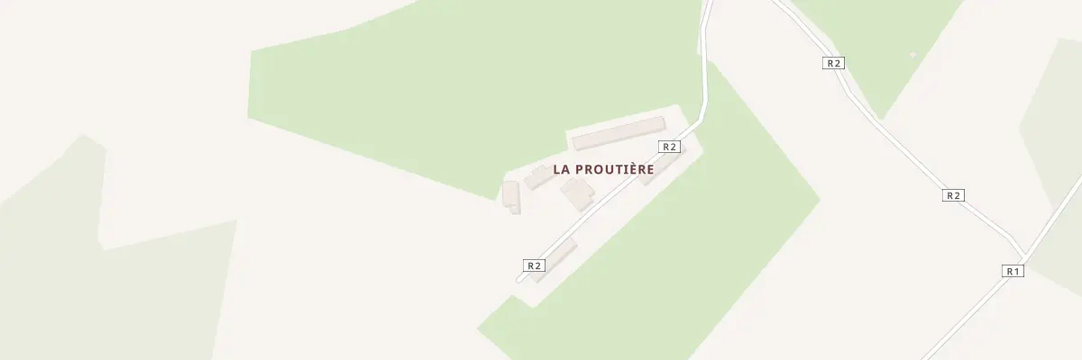 Plan du 5105 La Proutiere à Sainte-Cérotte