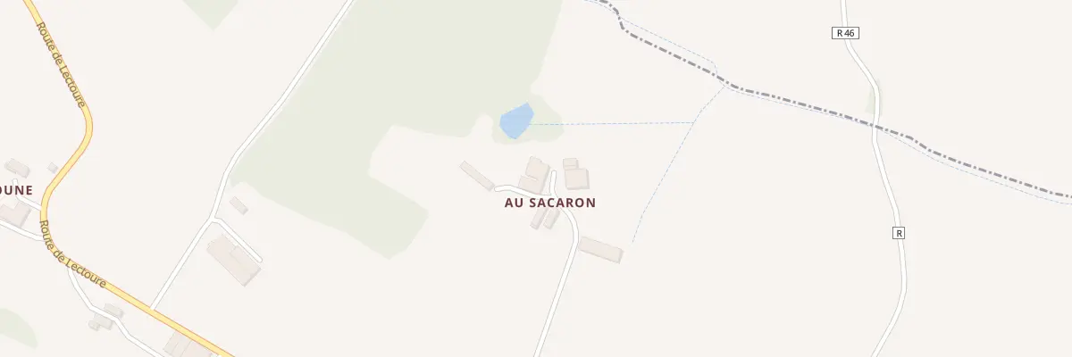Plan du 5048 Au Sacaron à Castelnau-d’Arbieu