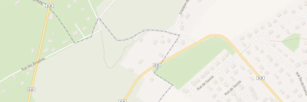 Plan du 37 Rue de la Cote St Georges à Fontaine-l’Abbé