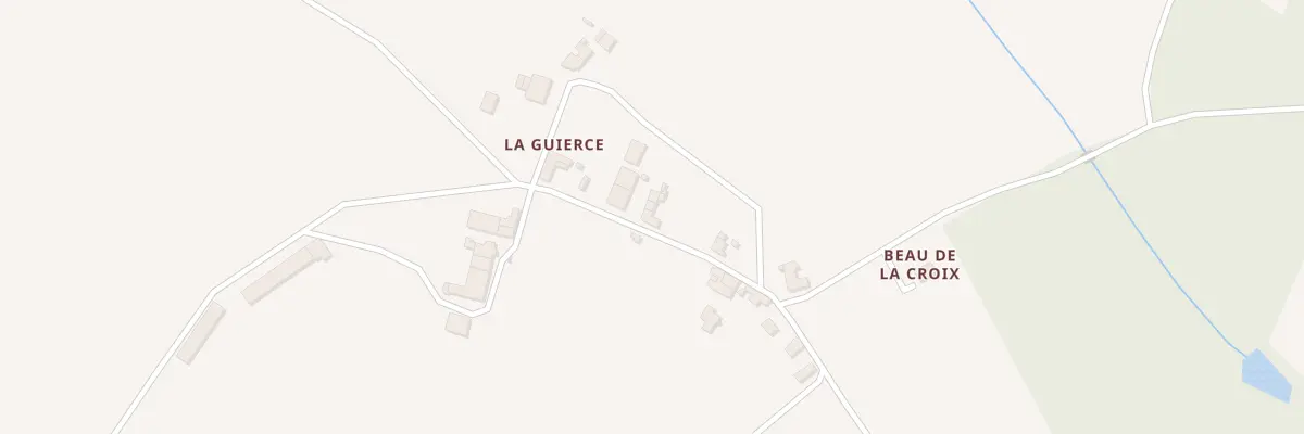 Plan du 5135 La Guierce à Pressignac