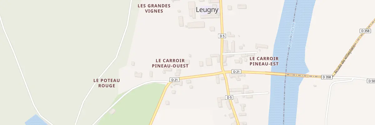 Plan du 4 Rue de la Forêt à Leugny
