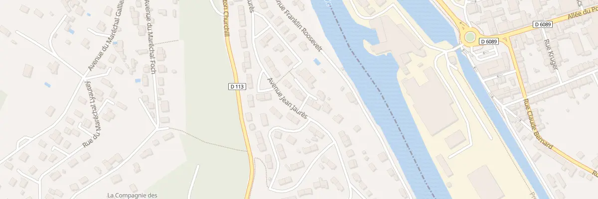 Plan du 1 Imp Castel à Coulounieix-Chamiers