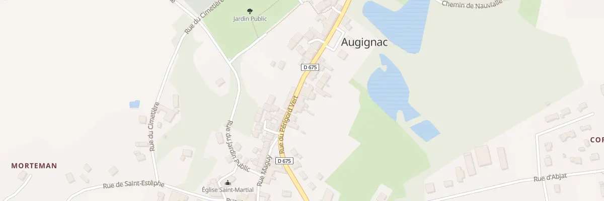 Plan du 37 Rue du Périgord Vert à Augignac