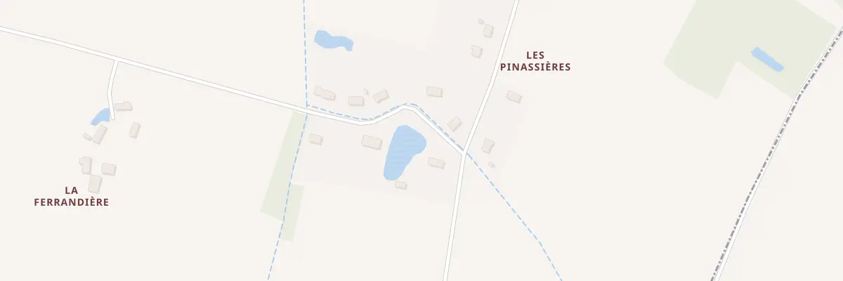 Plan du 1 Le Pommier Amard à Sorigny