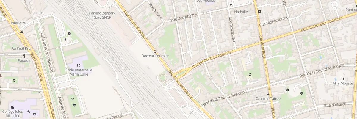 Plan du 43 Rue de Bouilly à Tours