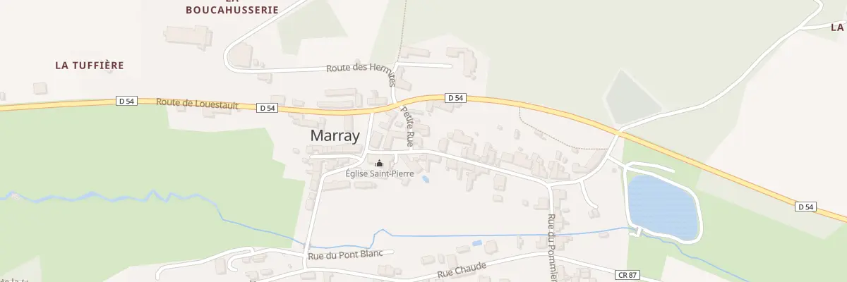 Plan du 6 Rue du Commerce à Marray