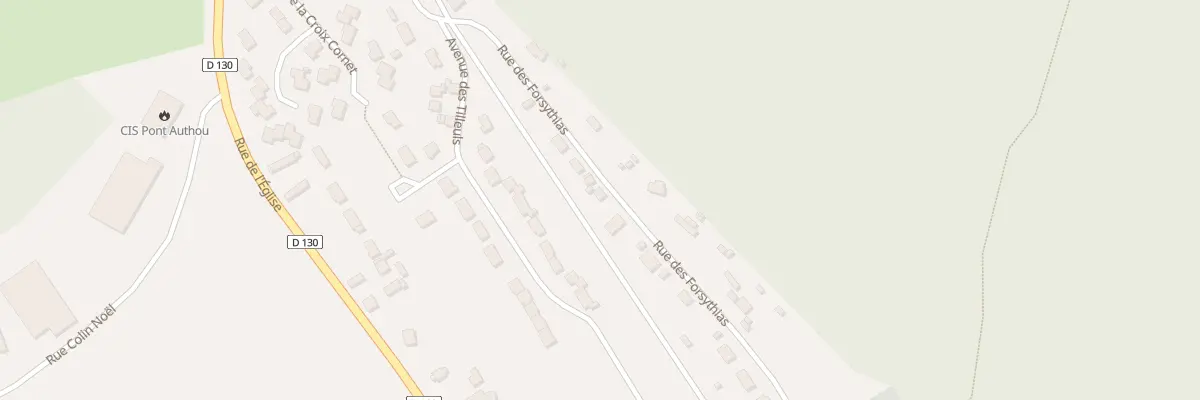 Plan du 9114 Rue des Forsythias à Pont-Authou