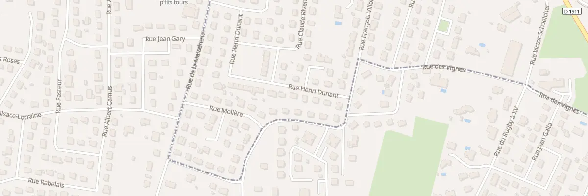 Plan du 34 Rue Henri Dunant à Villeneuve-sur-Lot