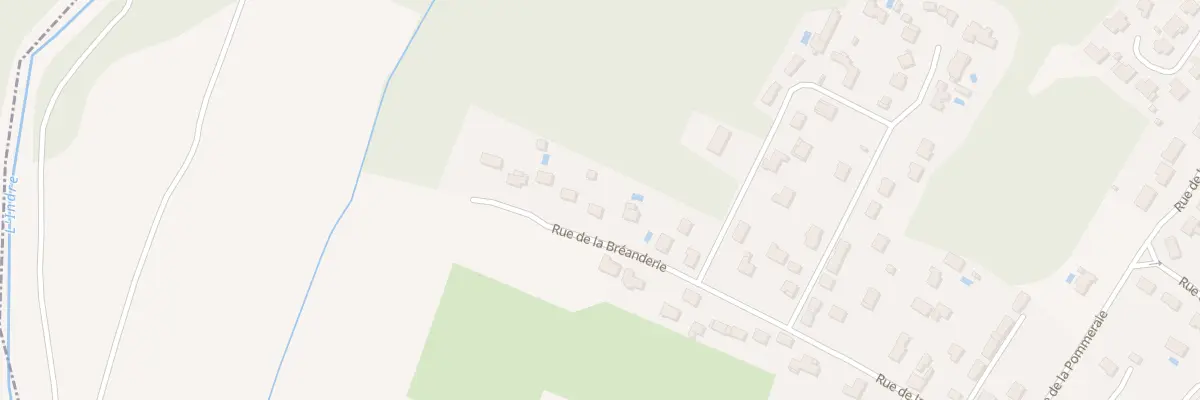 Plan du 79 Rue de la Bréanderie à Montbazon
