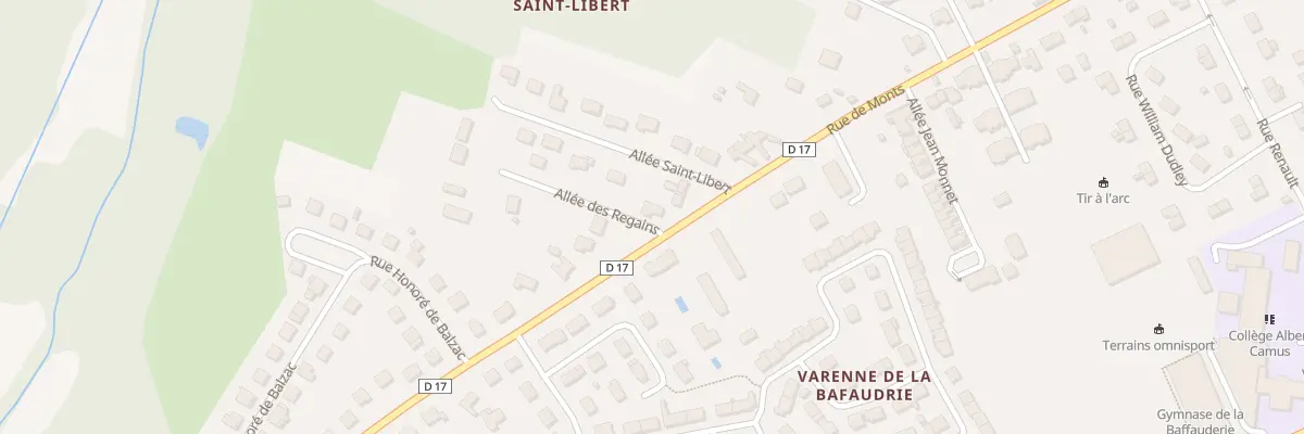 Plan du 77B Rue de Monts à Montbazon
