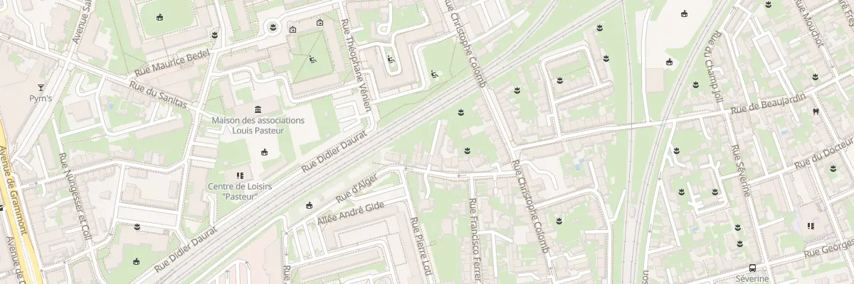 Plan du 6 Rue d’Alger à Tours