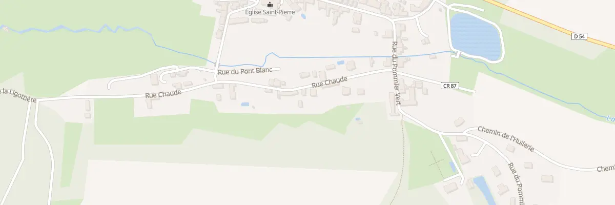 Plan du 6T Rue Chaude à Marray