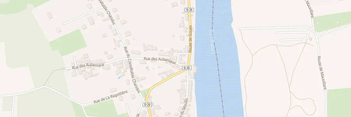 Plan du 6 Rue des Aubeniaux à Mazerolles