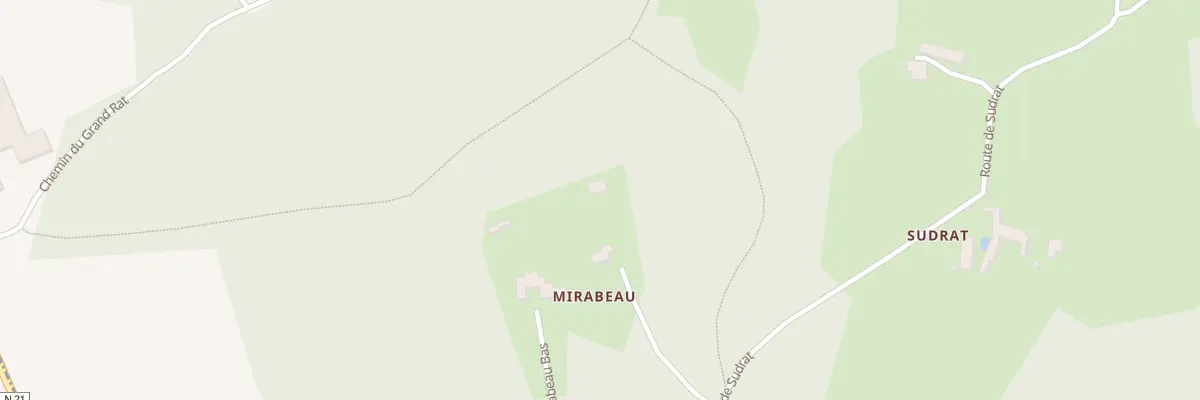 Plan du 209 Imp de Mirabeau à Sanilhac