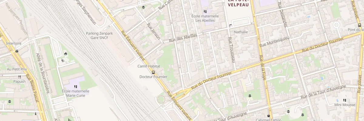 Plan du 40 Rue de Bouilly à Tours