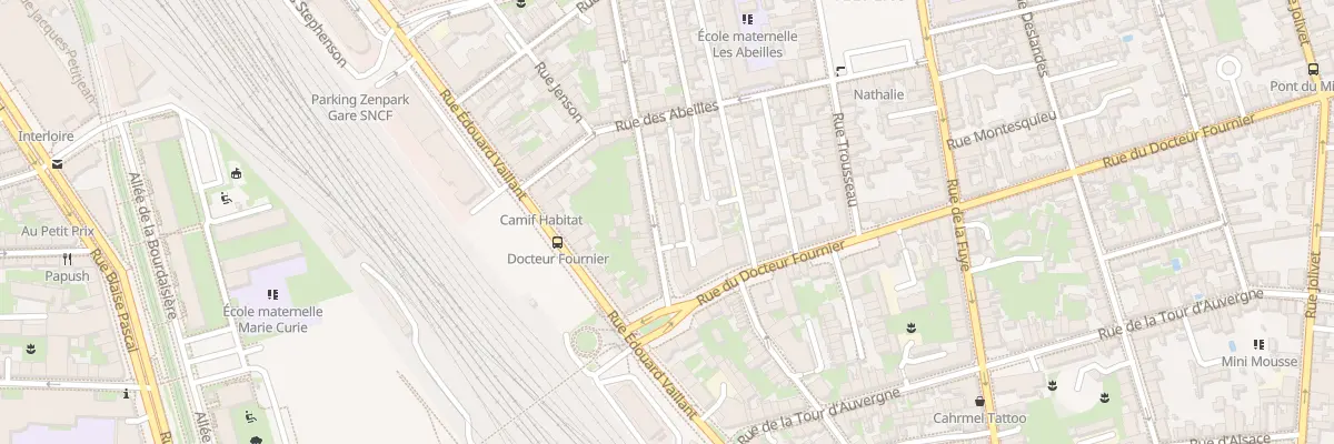 Plan du 44 Rue de Bouilly à Tours