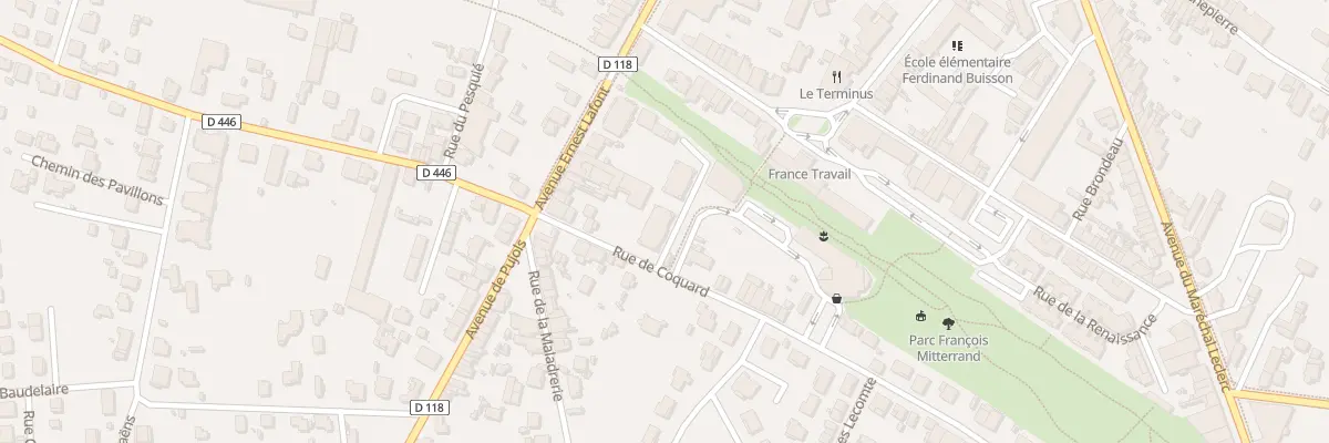 Plan du 54B Rue de Coquard à Villeneuve-sur-Lot
