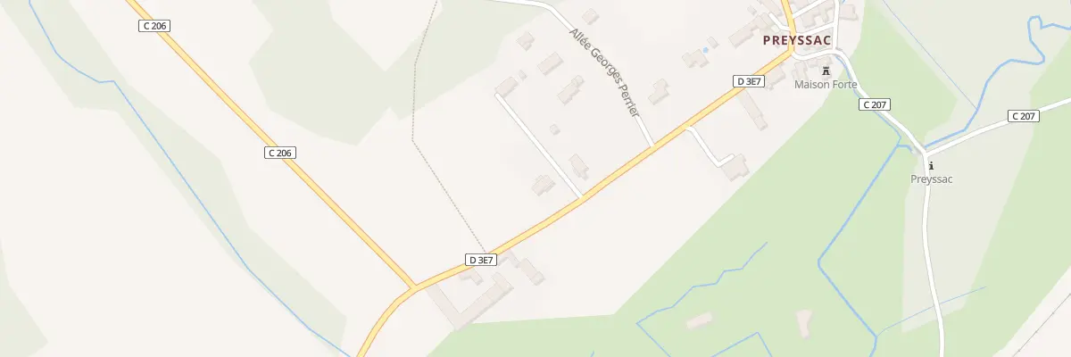 Plan du 99 Rte de Preyssac à Château-l’Évêque