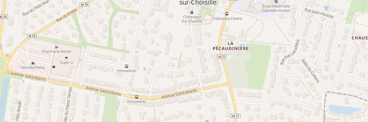 Plan du 4 Rue Villa Cancellis à Chanceaux-sur-Choisille