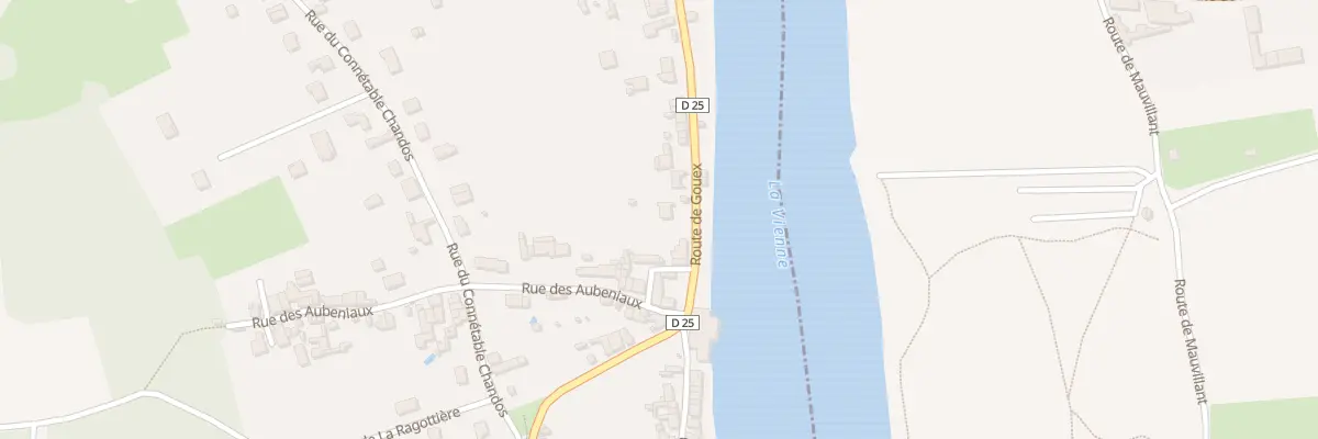 Plan du 22 Rte de Gouex à Mazerolles