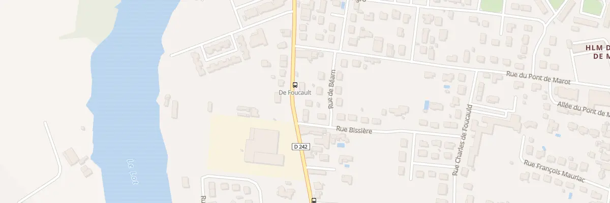 Plan du 1 Rue du Béarn à Villeneuve-sur-Lot