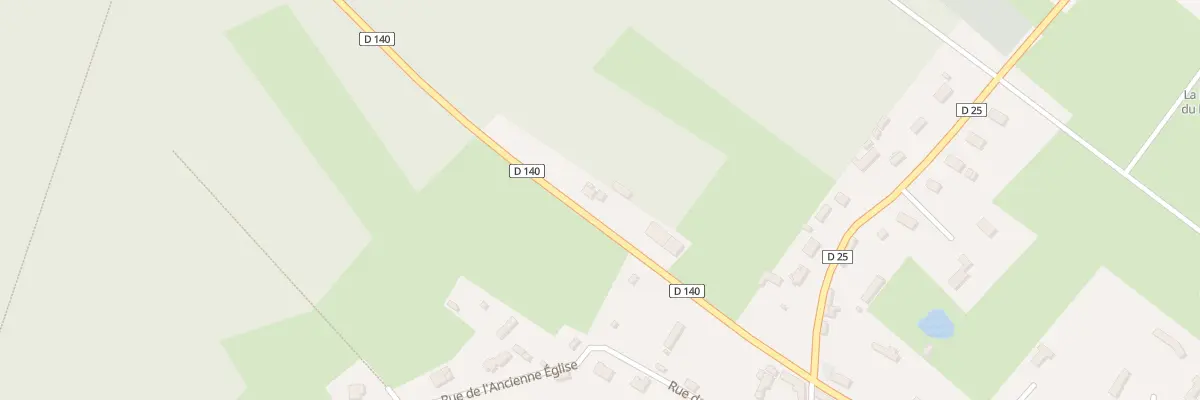Plan du 8 Rte de Bernay - Beaumesnil à Mesnil-en-Ouche