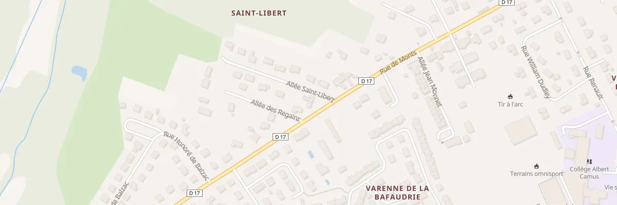 Plan du 77 Rue de Monts à Montbazon