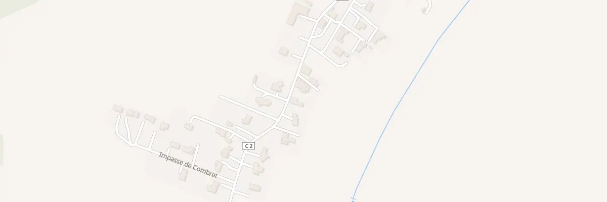 Plan du 599 Rte de Prézat à Sauveterre-Saint-Denis