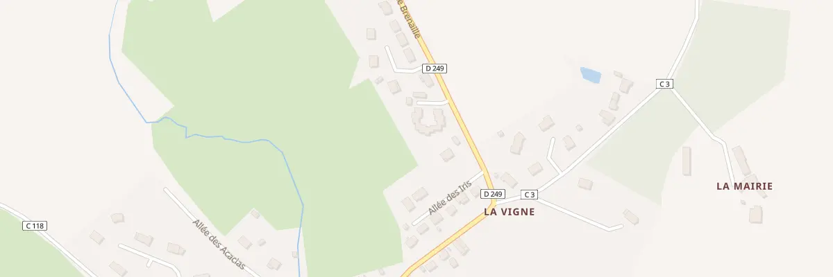 Plan du 7 Res des Lilas à Montaillé