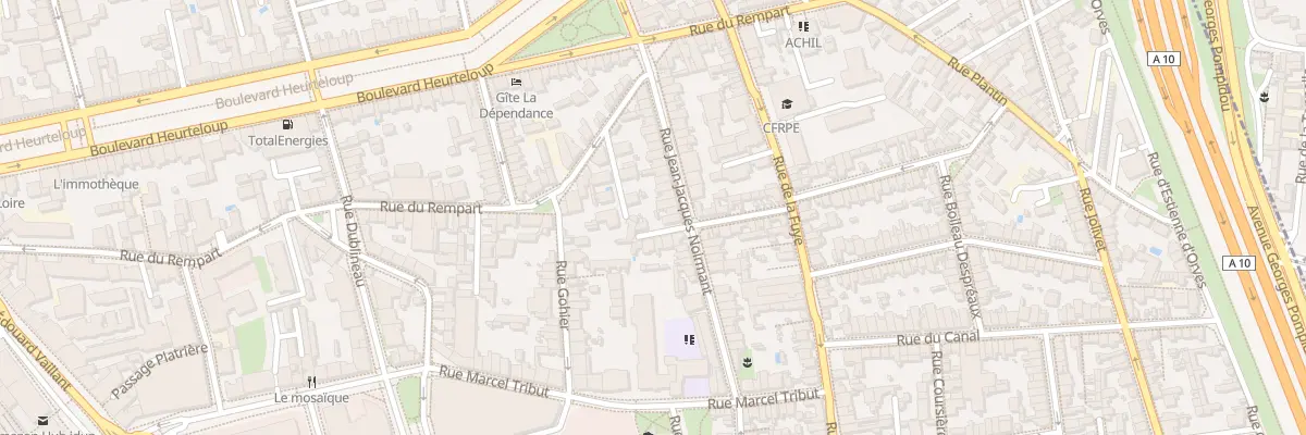 Plan du 29B Rue Jean-Jacques Noirmant à Tours