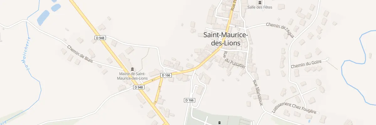 Plan du 1 Rue Principale à Saint-Maurice-des-Lions