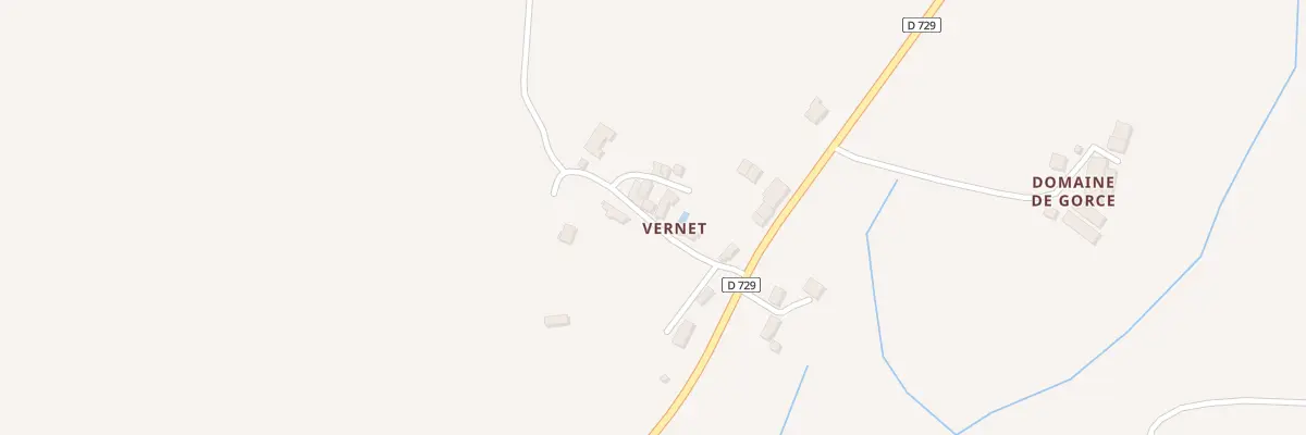 Plan du 5213 Vernet à Abzac