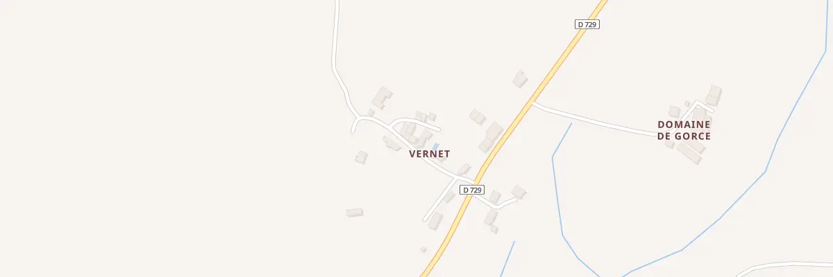 Plan du 5211 Vernet à Abzac
