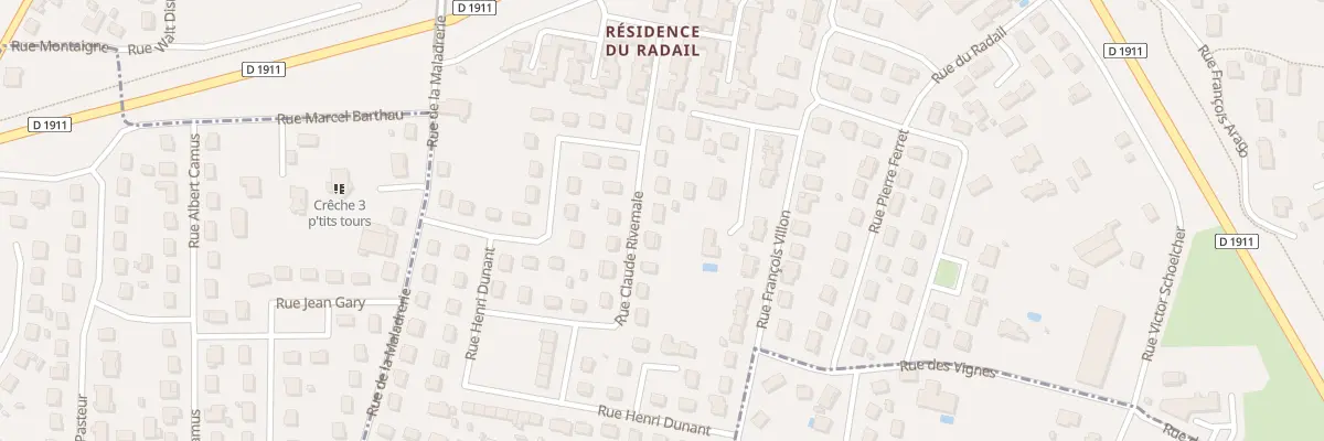 Plan du 12 Rue Claude Rivemale à Villeneuve-sur-Lot