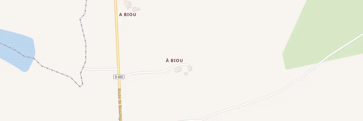 Plan du 4050 Rte de Beauregard à La Sauvetat-sur-Lède