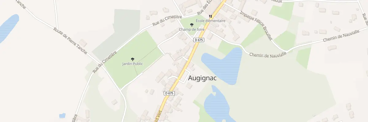 Plan du 12 Rue du Périgord Vert à Augignac