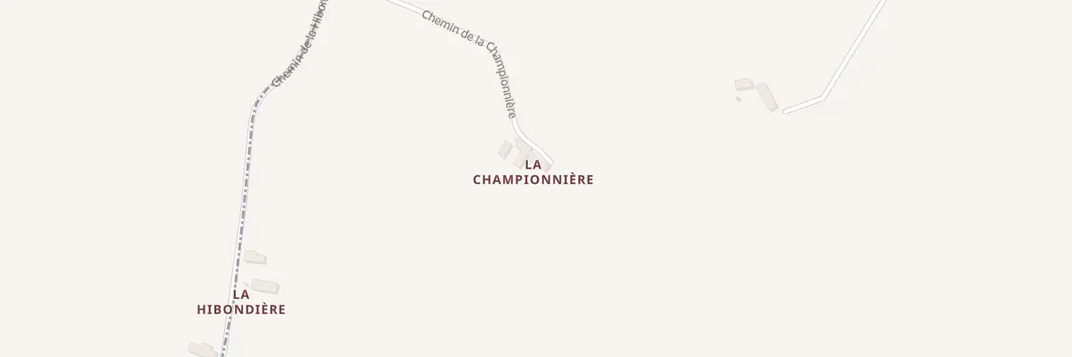 Plan du 231 La Championniere à Berd’huis