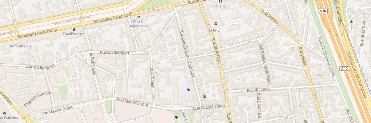 Plan du 31 Rue Jean-Jacques Noirmant à Tours