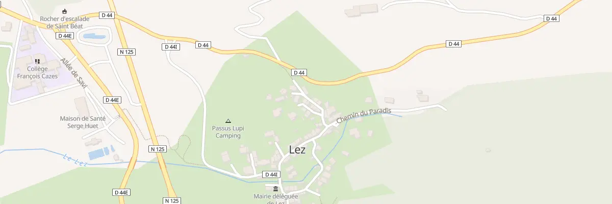 Plan du 11 Village à Saint-Béat-Lez