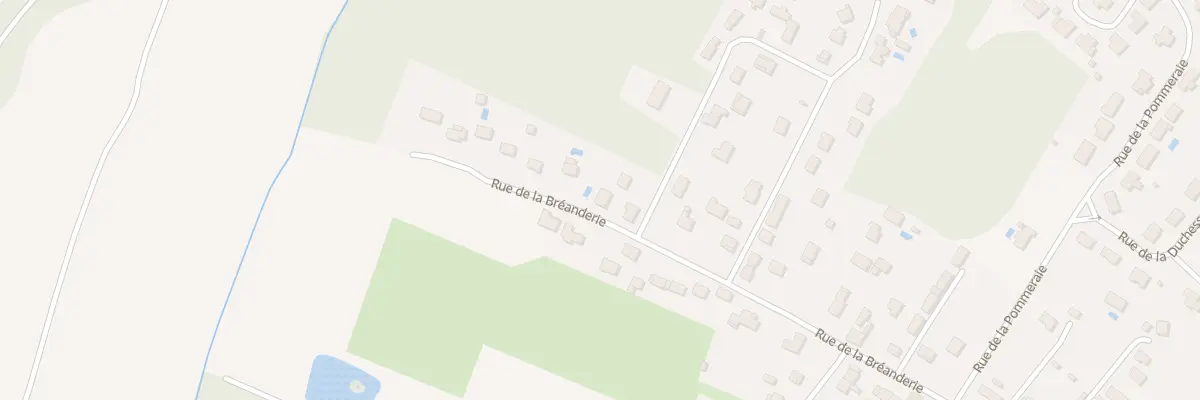 Plan du 75 Rue de la Bréanderie à Montbazon