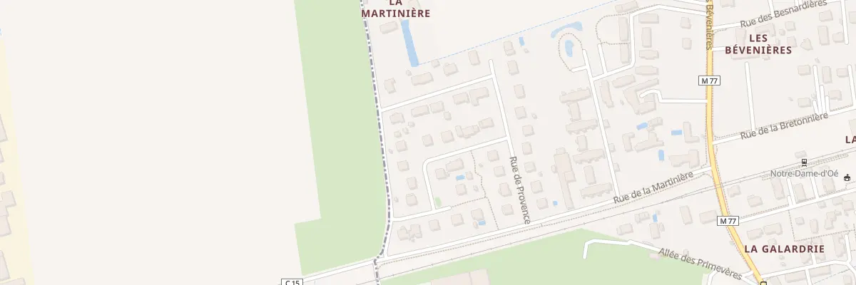Plan du 19 Rue de Provence à Notre-Dame-d’Oé