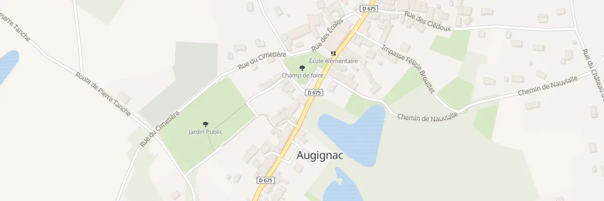 Plan du 6 Rue du Périgord Vert à Augignac