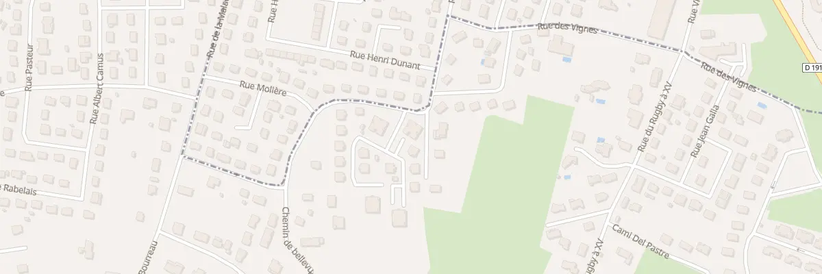 Plan du 1 Rue des Vallons Fleuris à Pujols