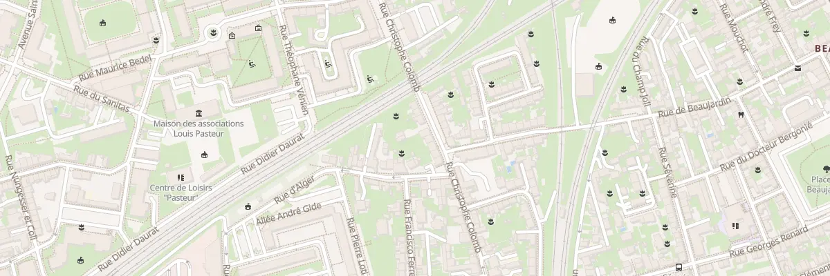 Plan du 39 Rue Christophe Colomb à Tours