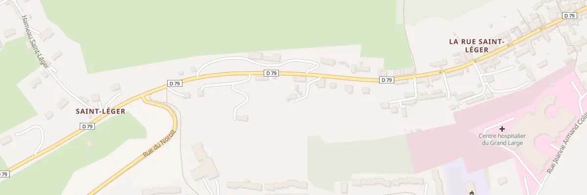 Plan du 138 Rue Saint-Léger à Saint-Valery-en-Caux