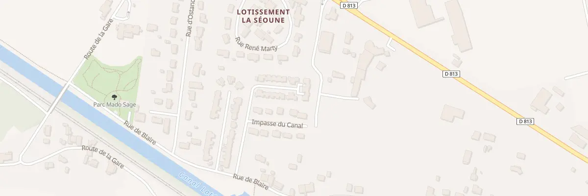 Plan du 15 Imp de Blaire à Lafox